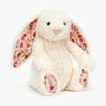 Jellycat Blossom Cream Bunny with Floral Details