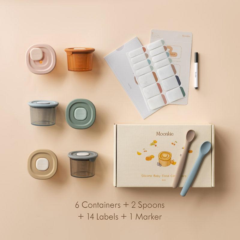 Silicone Baby Food Containers