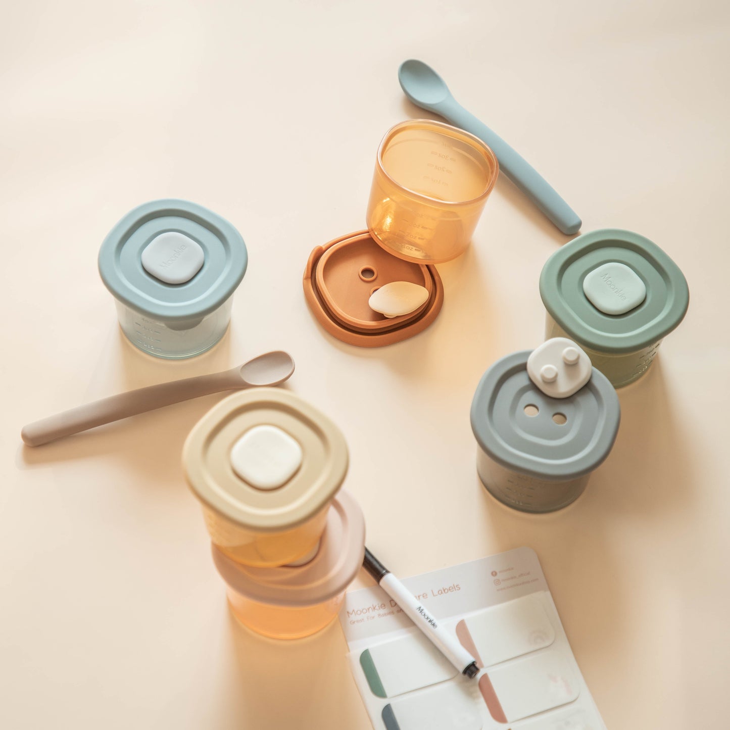 Silicone Baby Food Containers