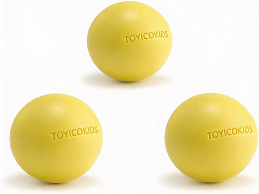 ToyicoKids Soft Play Ball – Yellow