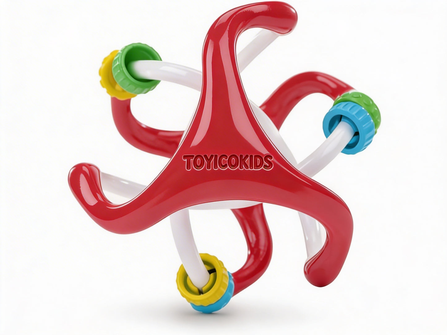 ToyicoKids Infant Sensory Rattle Toy