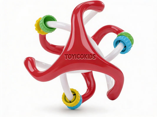 ToyicoKids Infant Sensory Rattle Toy