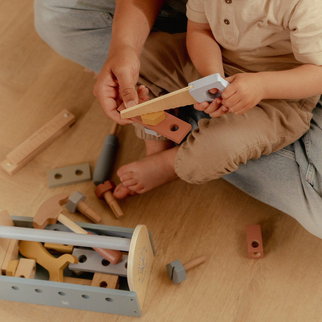 Little Dutch Tool Box with Tools