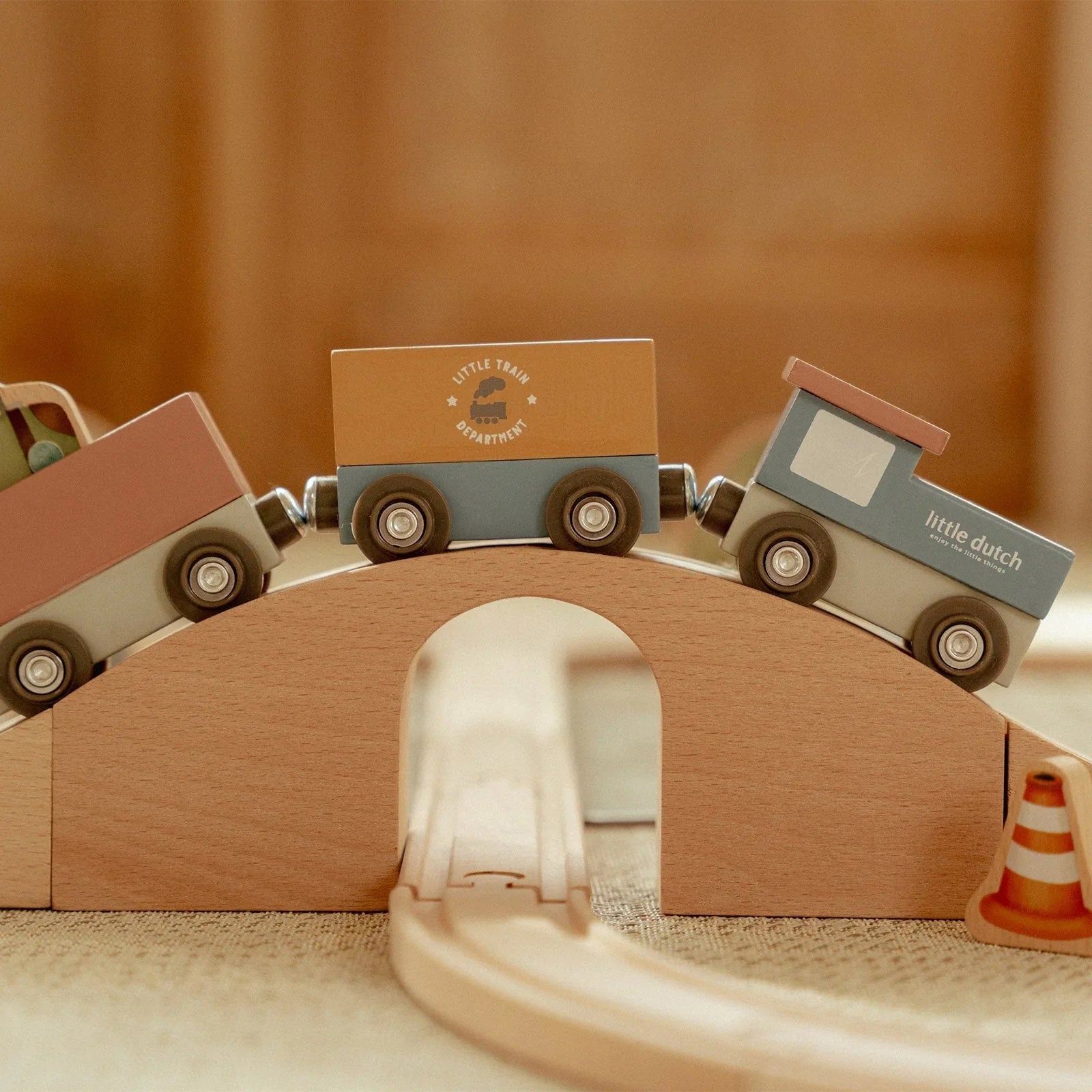 Little Dutch XL Train Set with Tracks and Accessories